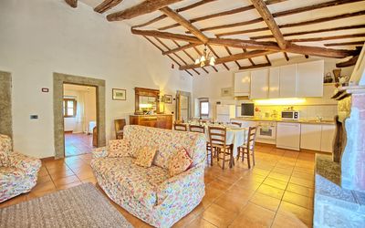 La Colonica: Ejendom, Værelse, Bygning, Indretning, Hus, Stue, Loft, Ejendom, Møbel, Hjem