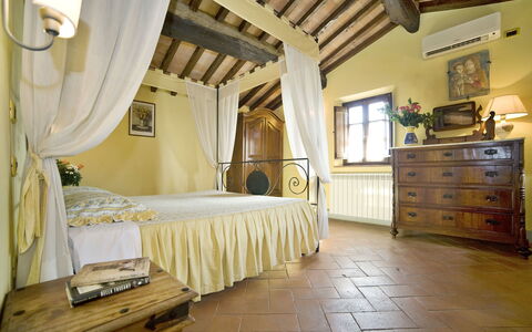 Le Rondini: Ejendom, Værelse, Soveværelse, Møbel, Seng, Bygning, Indretning, Loft, Sengetøj, Etage