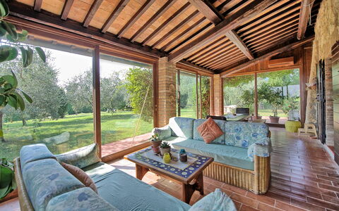 Casale Giulio: Ejendom, Værelse, Bygning, Ejendom, Møbel, Hus, Veranda, Estate, Indretning, Hjem