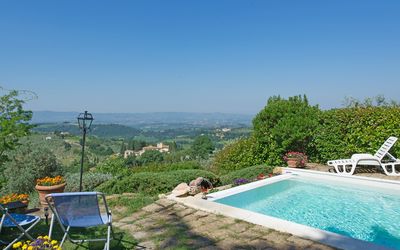 Torre Tavarnelle: Ejendom, Svømmepøl, Ferie, Ejendom, Hus, Villa, Fritid, Bygning, Himmel, Sommer