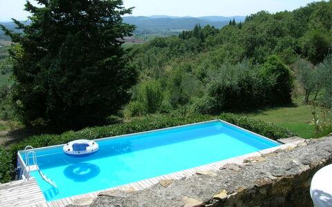 Casa Rossa: Vand, Plante, Himmel, Natur, Svømmepøl, Rektangel, Træ, Græs, Skygge, Fritid