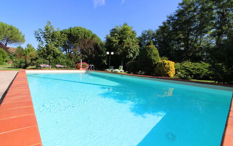 Pagliazzone: Vand, Plante, Himmel, Svømmepøl, Azure, Skygge, Træ, Rektangel, Græs, Fritid