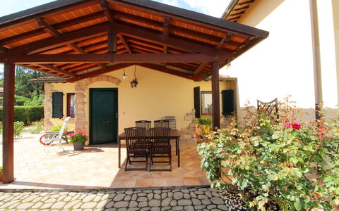 Villino Alba: Plante, Himmel, Blomst, Bygning, Skygge, Sommerhus, Blomsterkrukke, Indretning, Fritid, Træ