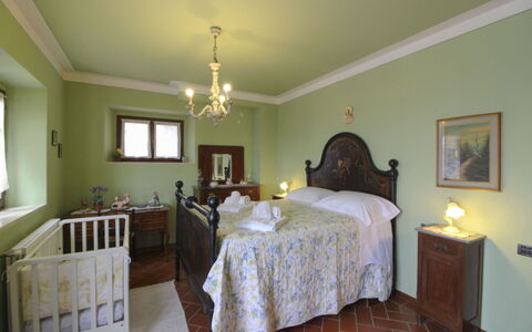 Agriturismo Arcobaleno: Møbel, Væg, Indretning, Soveværelse, Seng, Loft, Værelse, Sengetøj, Sengetøj, Bed Frame