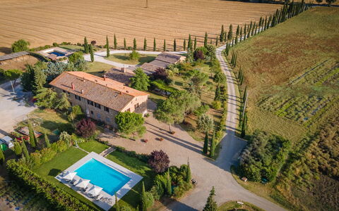 Villa Cassia: Urban Design, Naturlige Landskab, Fugleperspektiv, Boligområde, Arkitektur, Landskab, Blandet Brug, Bygning, Estate, Luftfotografering