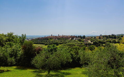 Villa Scianellone: Svømmepøl, Træ, Landskab, Boligområde, Fugleperspektiv, Udvej, Luftfotografering, Estate, Landscaping, Design