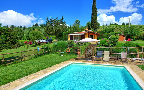 Casa Ovile: Sky, Vand, Himmel, Plante, Svømmepøl, Grøn, Blå, Azure, Træ, Græs