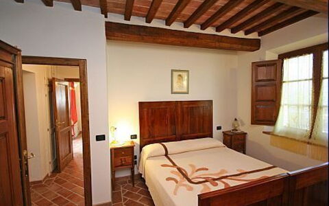 Casale Biancospino: Værelse, Ejendom, Soveværelse, Møbel, Bygning, Seng, Indretning, Hus, Loft, Suite