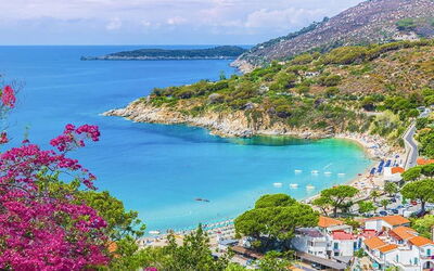 Sommer på den toscanske kyst